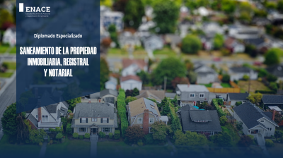 08.11.23 Diplomado Especializado en Saneamiento de la Propiedad Inmobiliaria, Registral y Notarial
